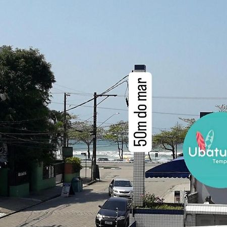 Sirlei Ubatuba - Ap 12-2, 50m do mar com sacada gourmet Exterior foto