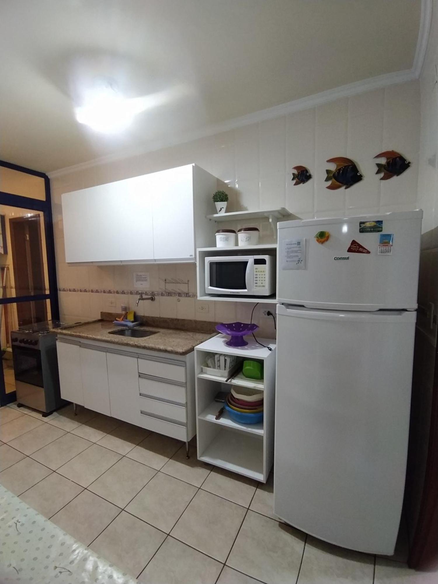 Sirlei Ubatuba - Ap 12-2, 50m do mar com sacada gourmet Exterior foto